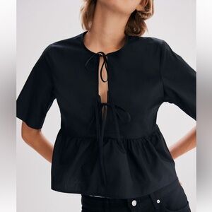 H&M Peplum Top new